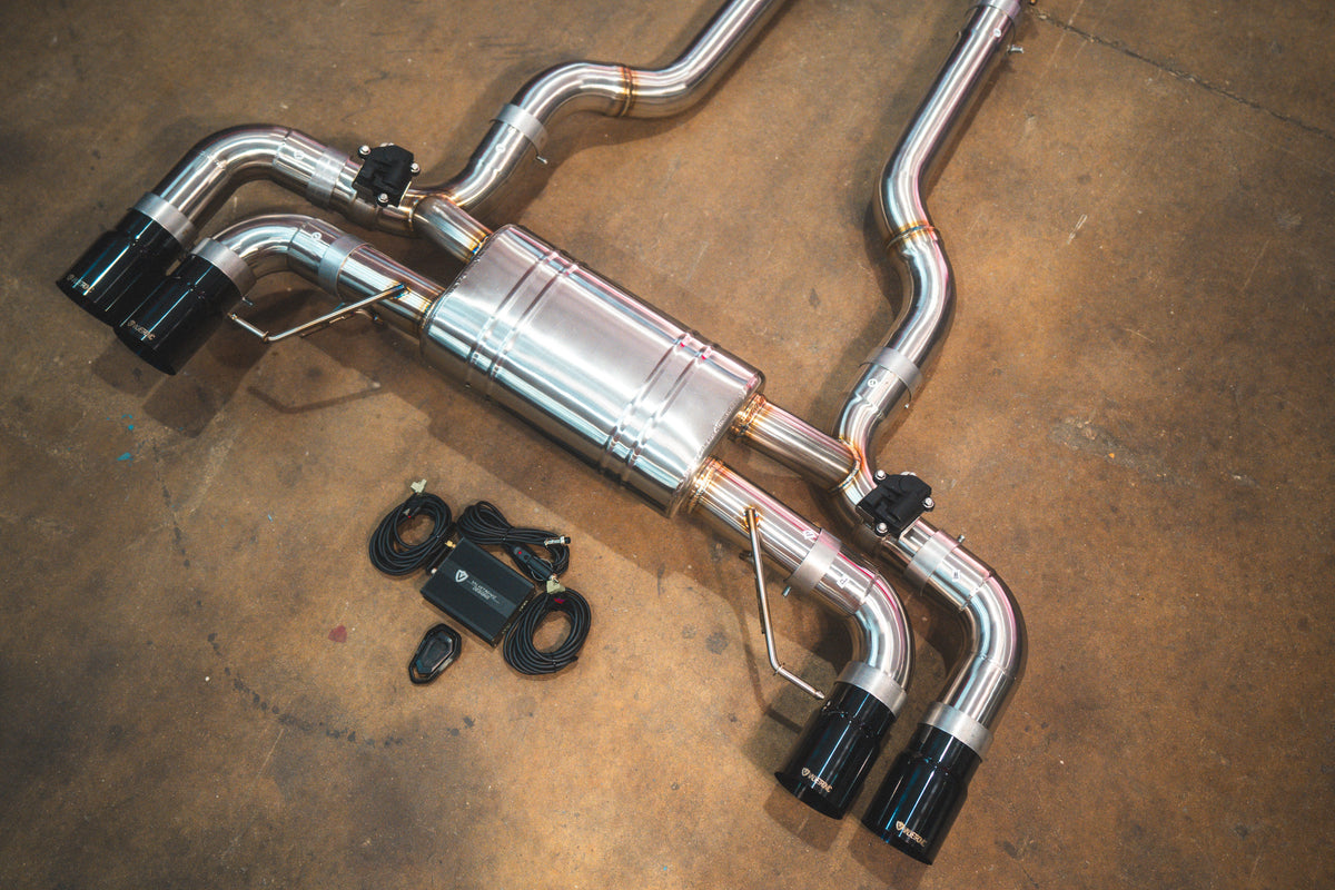 Valvetronic Designs - BMW G30 M550I Valved - BMW.G30.M550i.VSES.BR.BRSH, BMW.G30.M550i.VSES.BR.BRT, BMW.G30.M550i.VSES.BR.BLK, BMW.G30.M550i.VSES.BR.FC, BMW.G30.M550i.VSES.BR.RC, BMW.G30.M550i.VSES.TI.BRSH, BMW.G30.M550i.VSES.TI.BRT, BMW.G30.M550i.VSES.TI