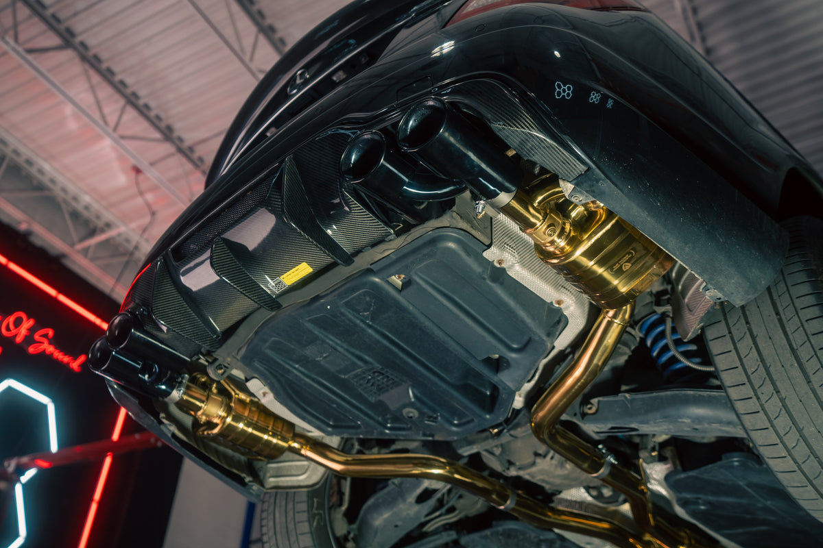 Valvetronic Designs - Mercedes C63 AMG W204 Valved Sport Exhaust System - MER.W204.C63.VSES.AG