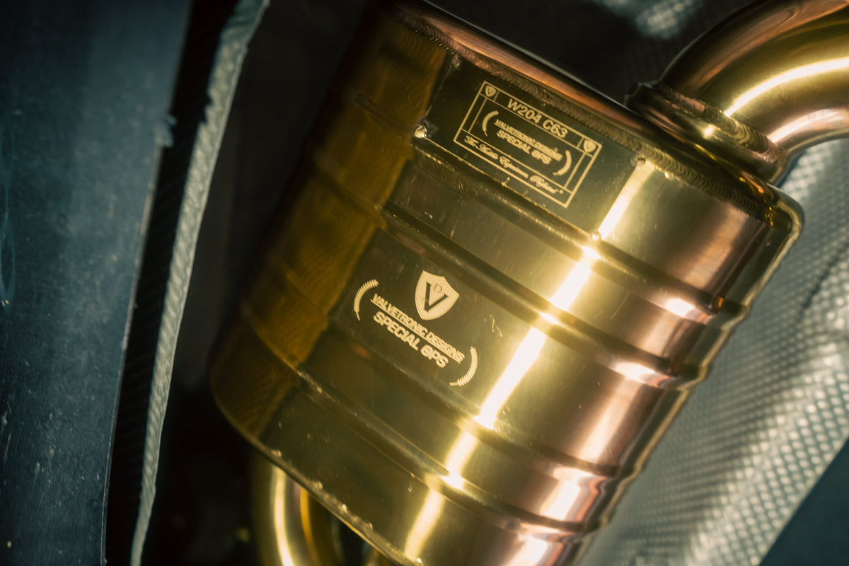Valvetronic Designs - Mercedes C63 AMG W204 Valved Sport Exhaust System - MER.W204.C63.VSES.AG