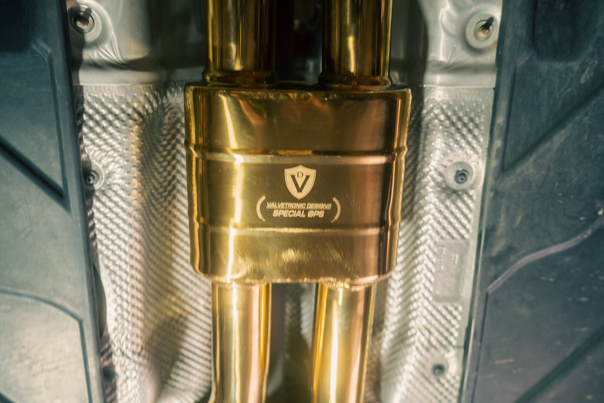 Valvetronic Designs - Mercedes C63 AMG W204 Valved Sport Exhaust System - MER.W204.C63.VSES.AG