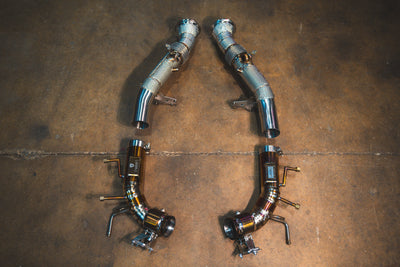 Valvetronic Designs - Ferrari 296 GTB/GTS Sport Exhaust Package - FER.296.VSES.TI