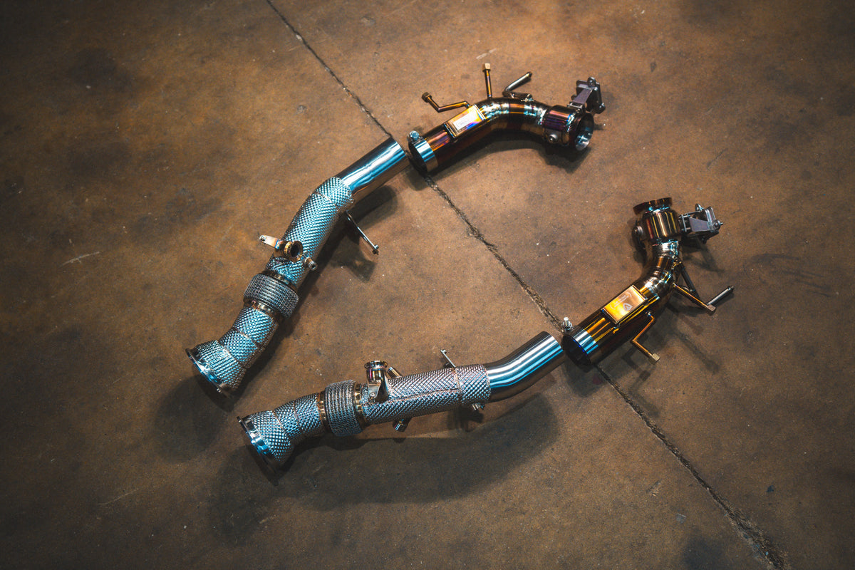 Valvetronic Designs - Ferrari 296 GTB/GTS Sport Exhaust Package - FER.296.VSES.TI