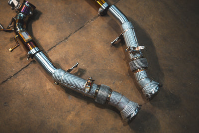 Valvetronic Designs - Ferrari 296 GTB/GTS Sport Exhaust Package - FER.296.VSES.TI