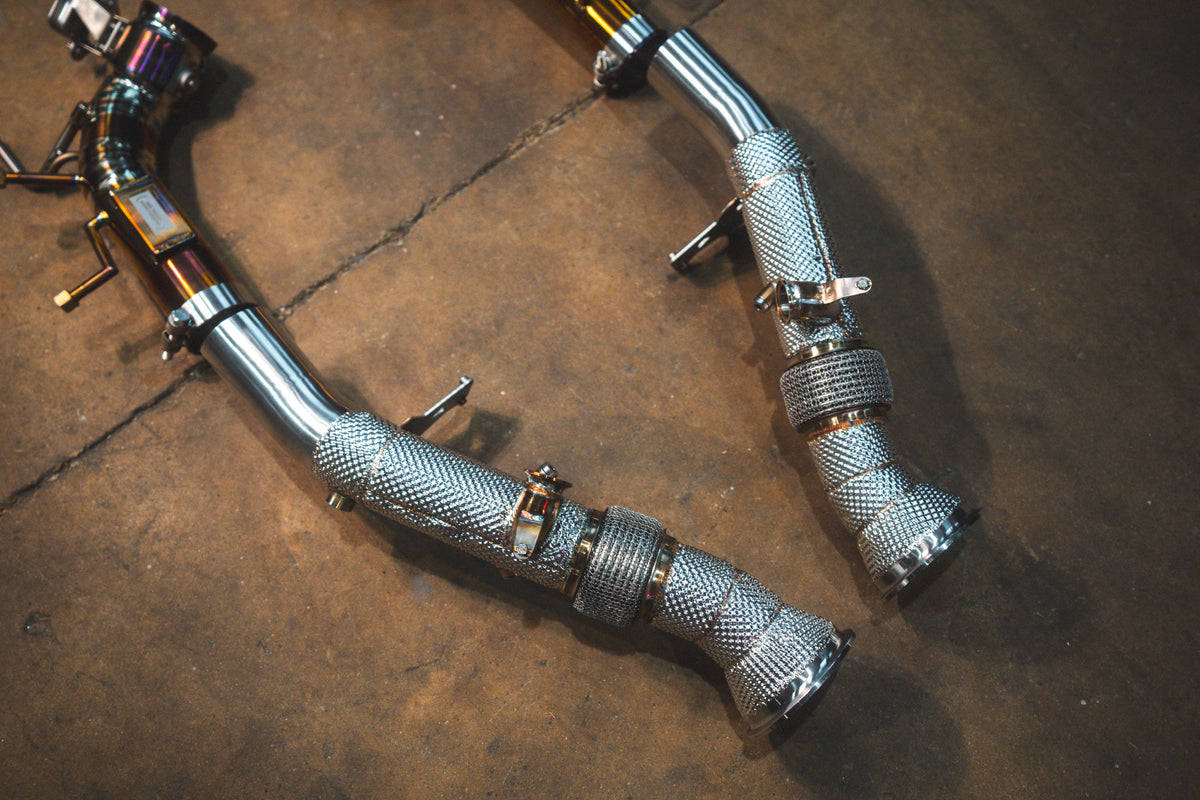 Valvetronic Designs - Ferrari 296 GTB/GTS Sport Exhaust Package - FER.296.VSES.TI