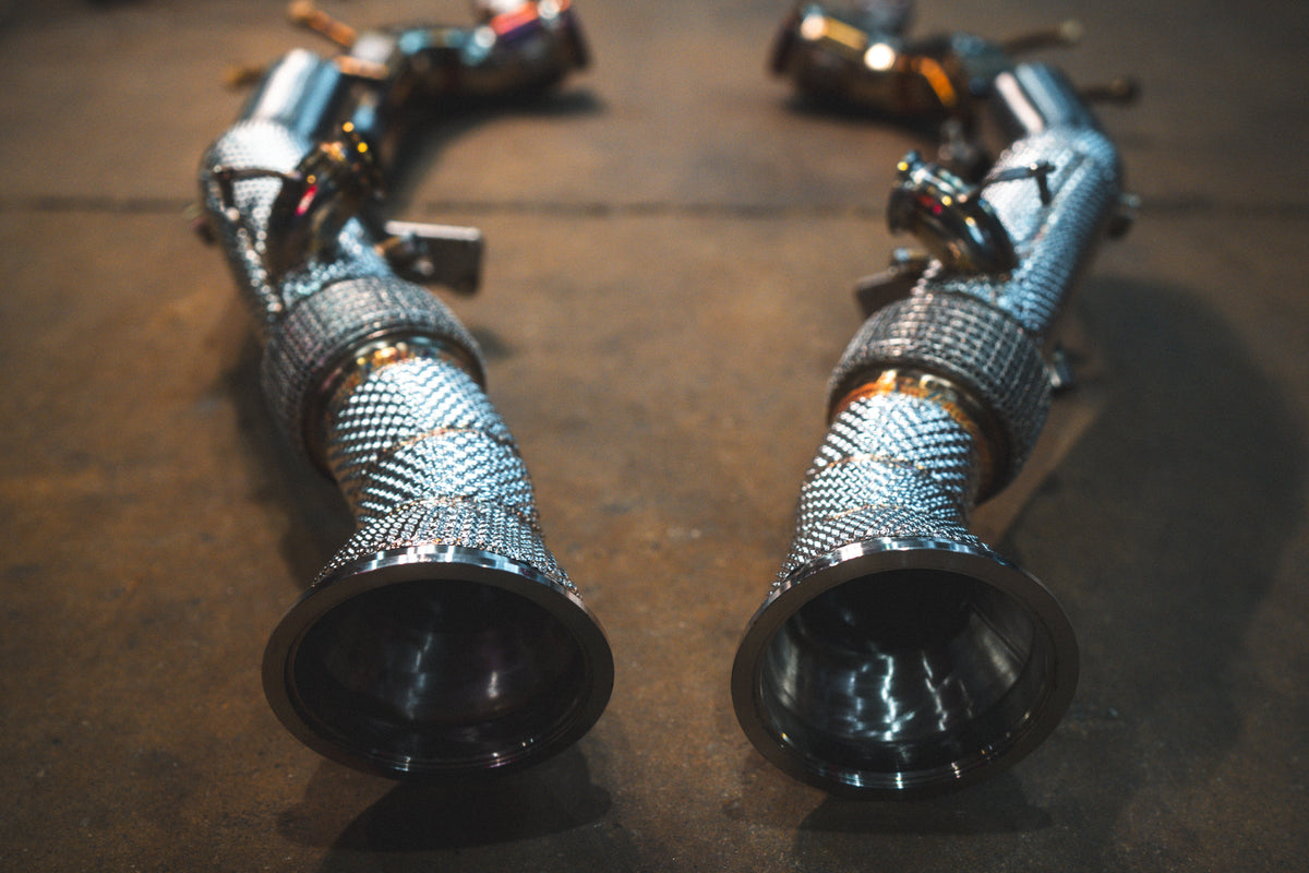 Valvetronic Designs - Ferrari 296 GTB/GTS Sport Exhaust Package - FER.296.VSES.TI