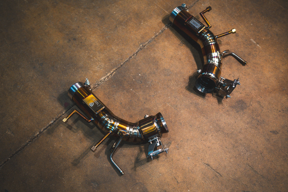 Valvetronic Designs - Ferrari 296 GTB/GTS Sport Exhaust Package - FER.296.VSES.TI