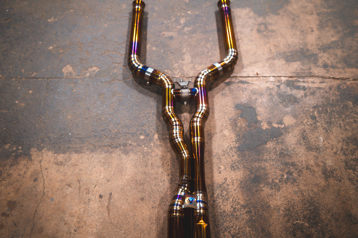 Valvetronic Designs - Mercedes AMG GLC 63 / S Valved Sport Exhaust system - MER.AMG.GLC63.VSES.TI