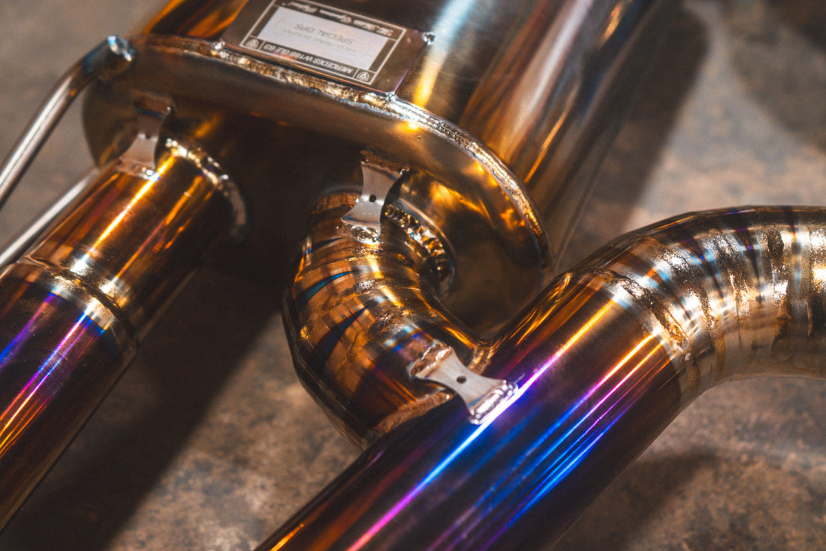Valvetronic Designs - Mercedes AMG GLC 63 / S Valved Sport Exhaust system - MER.AMG.GLC63.VSES.TI