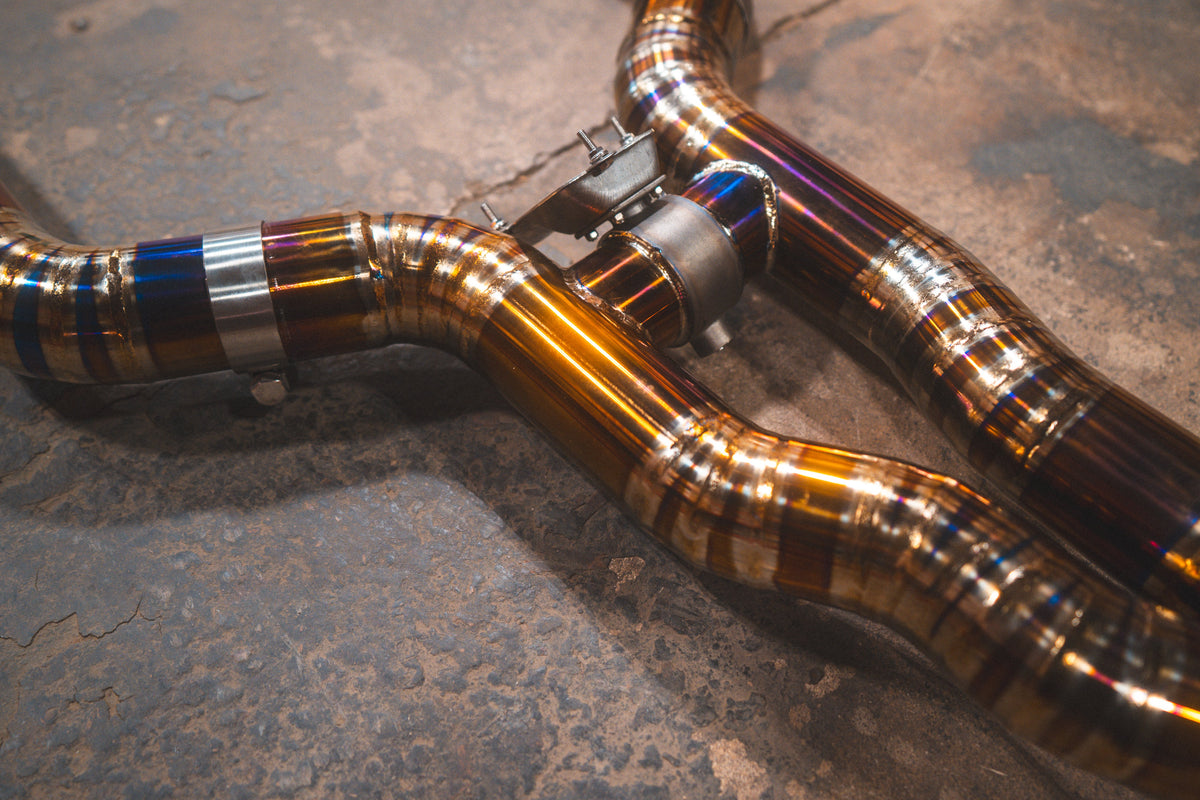 Valvetronic Designs - Mercedes AMG GLC 63 / S Valved Sport Exhaust system - MER.AMG.GLC63.VSES.TI