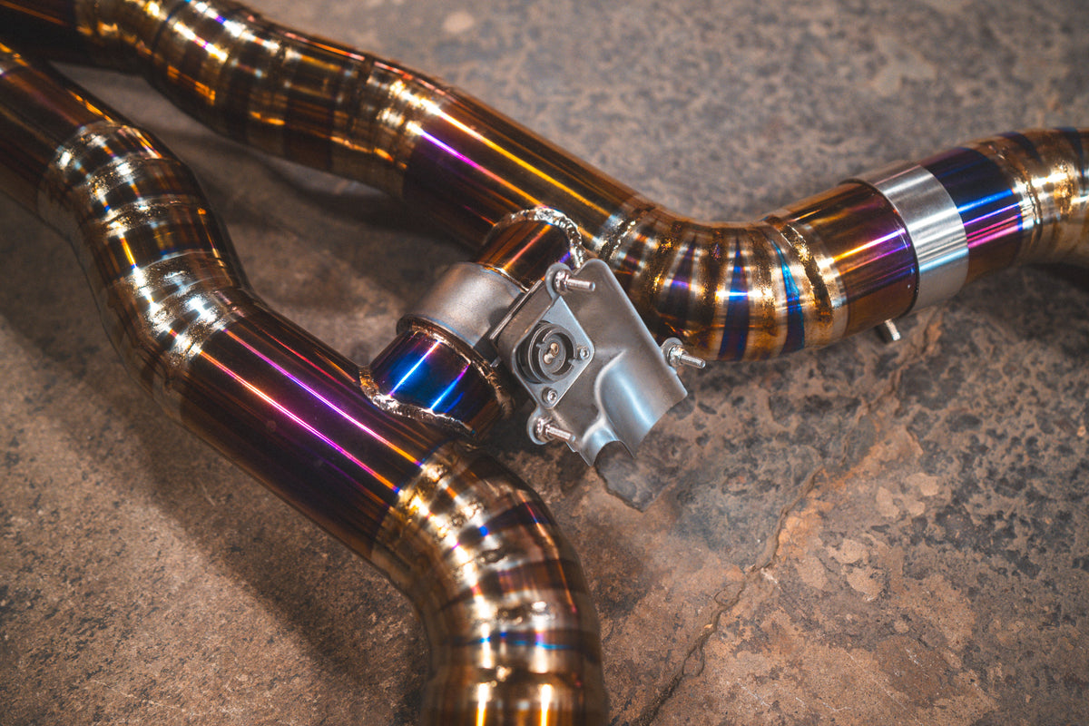 Valvetronic Designs - Mercedes AMG GLC 63 / S Valved Sport Exhaust system - MER.AMG.GLC63.VSES.TI