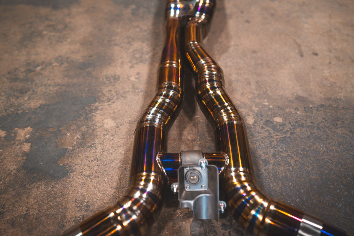 Valvetronic Designs - Mercedes AMG GLC 63 / S Valved Sport Exhaust system - MER.AMG.GLC63.VSES.TI