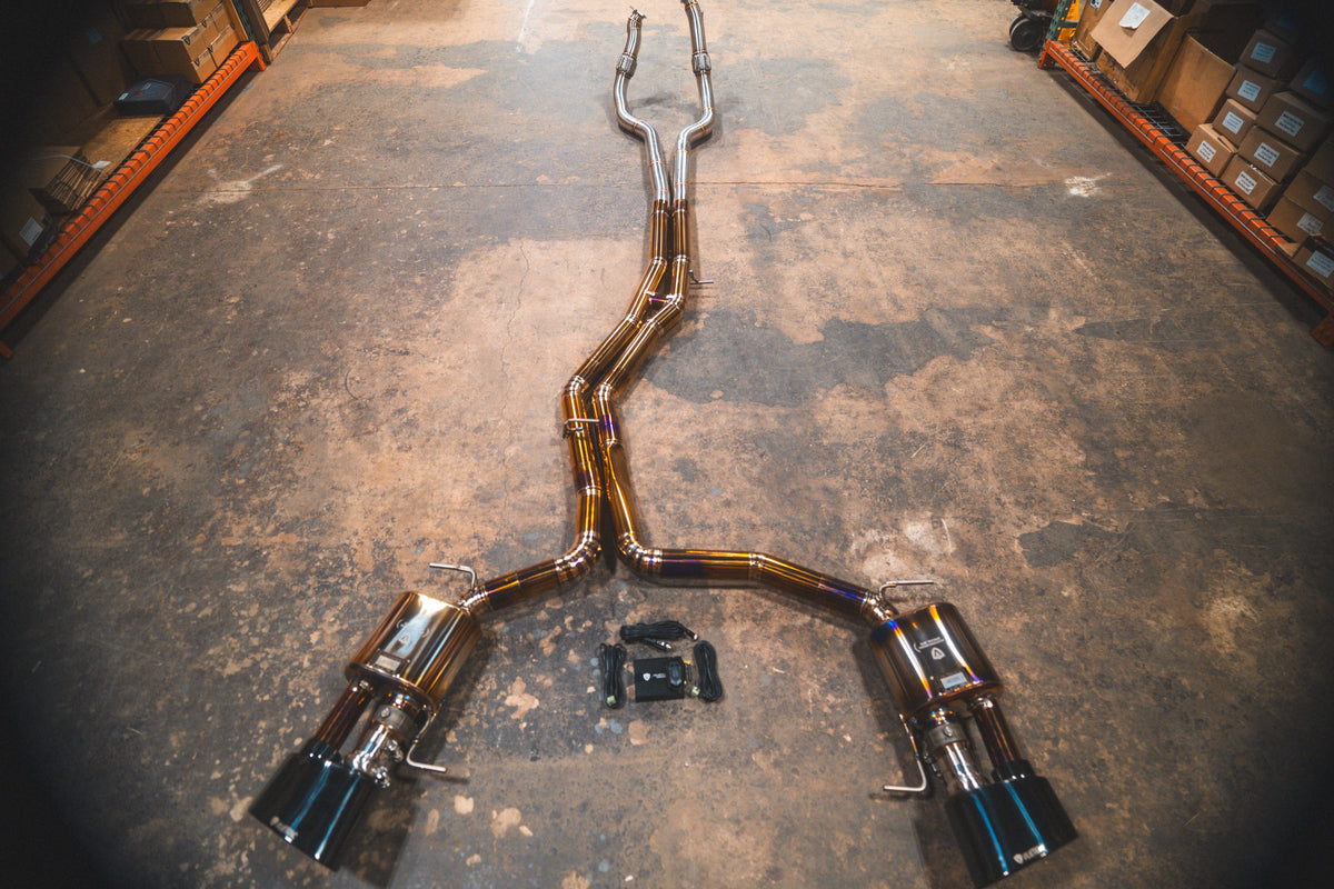 Valvetronic Designs - Audi RS6 / RS7 C8 Valved Sport Exhaust System - AUD.C8.RS6.VSES.TI