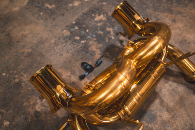 Valvetronic Designs - Lamborghini Aventador SVJ/Ultimae Valved Sport Exhaust System - LAM.SVJ.VSES.AG, LAM.SVJ.F1.AG