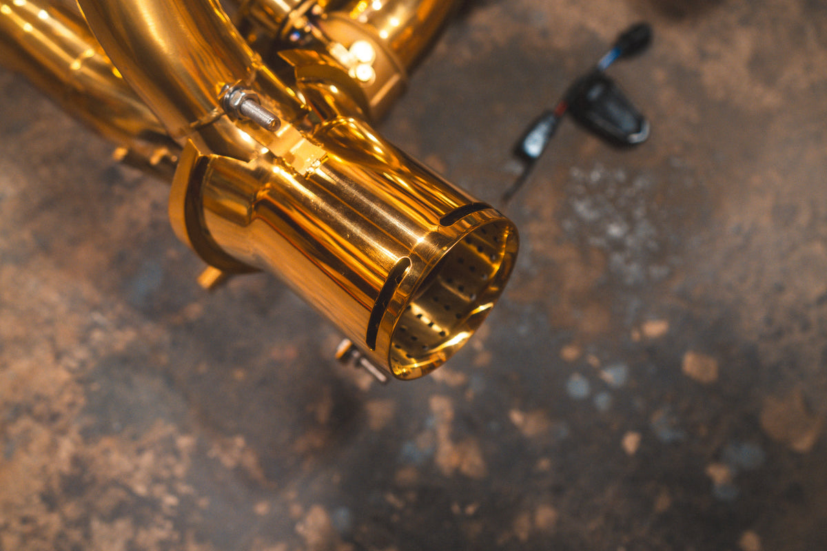 Valvetronic Designs - Lamborghini Aventador SVJ/Ultimae Valved Sport Exhaust System - LAM.SVJ.VSES.AG, LAM.SVJ.F1.AG