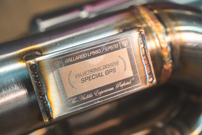 Valvetronic Designs - Lamborghini Gallardo LP Valved Sport Exhaust System - LAM.LP570.VSES.BR