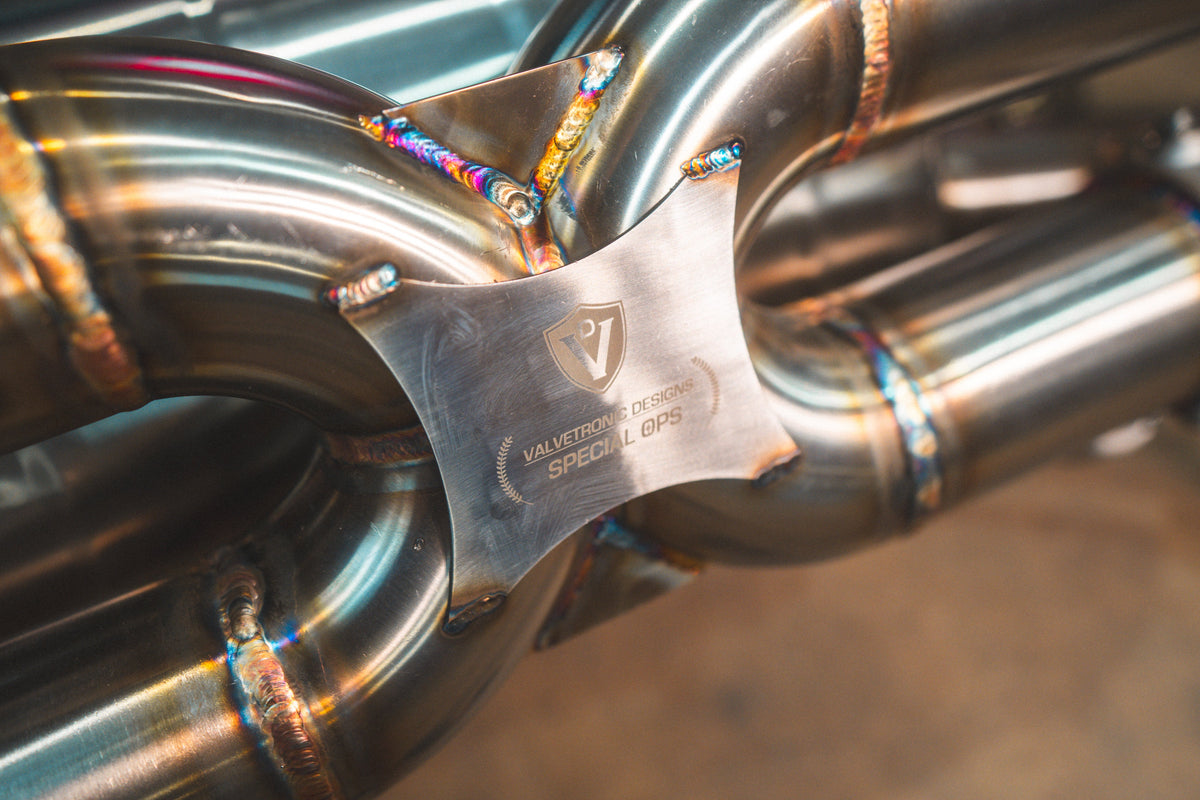 Valvetronic Designs - Lamborghini Gallardo LP Valved Sport Exhaust System - LAM.LP570.VSES.BR