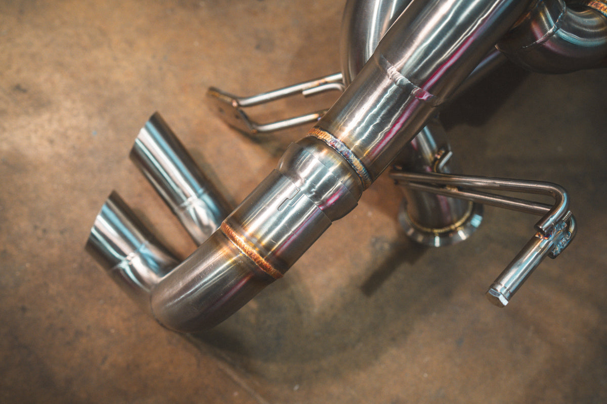 Valvetronic Designs - Lamborghini Gallardo LP Valved Sport Exhaust System - LAM.LP570.VSES.BR