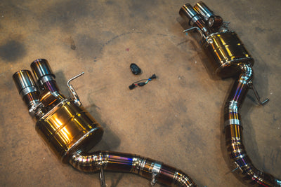 Valvetronic Designs - BMW F12 M6 Valved Sport Exhaust System - BMW.F12.M6.VSES.BR.RC, BMW.F12.M6.VSES.TI.TIBRT