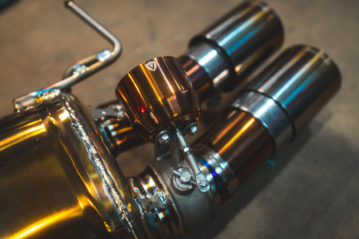 Valvetronic Designs - BMW F12 M6 Valved Sport Exhaust System - BMW.F12.M6.VSES.BR.RC, BMW.F12.M6.VSES.TI.TIBRT