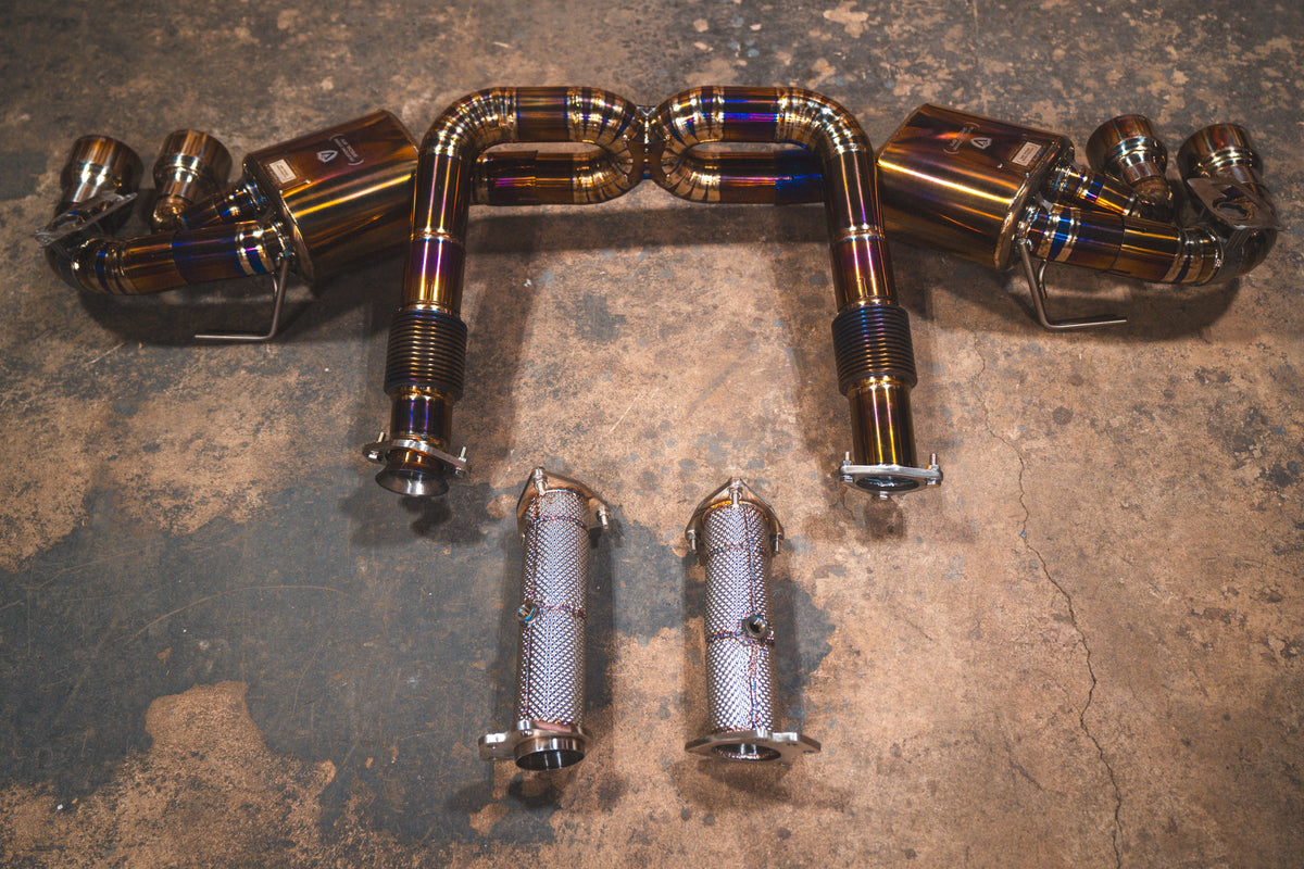 Valvetronic Designs - Chevrolet Corvette C8 Valved Sport Exhaust System - CHEV.C8.VSES.TI