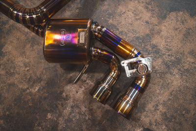 Valvetronic Designs - Chevrolet Corvette C8 Valved Sport Exhaust System - CHEV.C8.VSES.TI