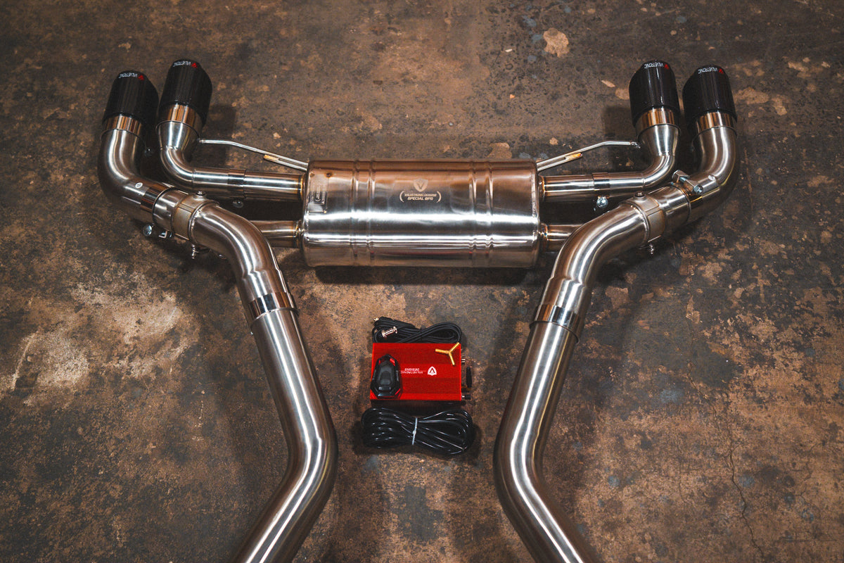 Valvetronic Designs - BMW G20/G22/G26 M340 - BMW.G20.M340i.VSES.BR.BRSH, BMW.G20.M340i.VSES.TI.BRSH, BMW.G20.M340i.VSES.BR.BRT, BMW.G20.M340i.VSES.TI.BRT, BMW.G20.M340i.VSES.BR.BLK, BMW.G20.M340i.VSES.TI.BLK, BMW.G20.M340i.VSES.BR.FC, BMW.G20.M340i.VSES.T
