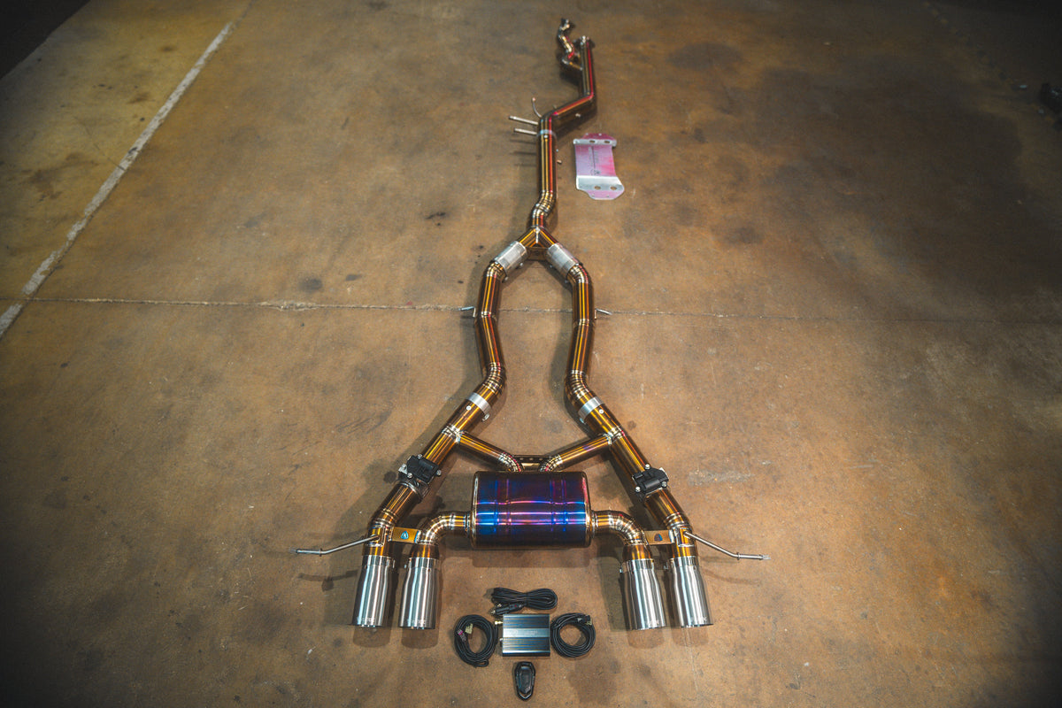 Valvetronic Designs - BMW G80/G82/G83 M3 / - BMW.G8X.M3.VSES.BR.RC, BMW.G8X.M3.VSES.BR.BRSH, BMW.G8X.M3.VSES.BR.BRT, BMW.G8X.M3.VSES.BR.BLK, BMW.G8X.M3.VSES.BR.FC, BMW.G8X.M3.VSES.TI.RC, BMW.G8X.M3.VSES.TI.BRSH, BMW.G8X.M3.VSES.TI.BRT, BMW.G8X.M3.VSES.TI.