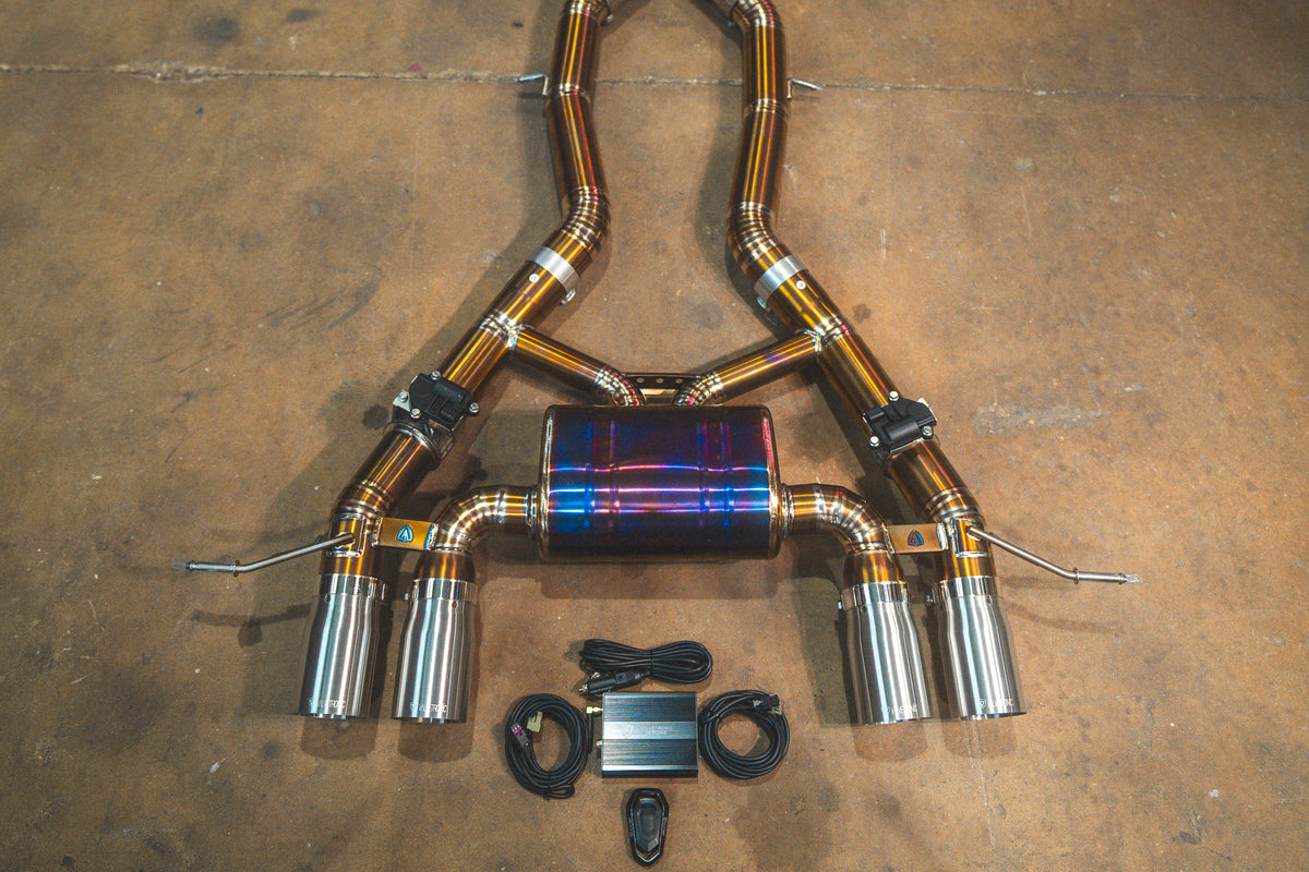 Valvetronic Designs - BMW G80/G82/G83 M3 / - BMW.G8X.M3.VSES.BR.RC, BMW.G8X.M3.VSES.BR.BRSH, BMW.G8X.M3.VSES.BR.BRT, BMW.G8X.M3.VSES.BR.BLK, BMW.G8X.M3.VSES.BR.FC, BMW.G8X.M3.VSES.TI.RC, BMW.G8X.M3.VSES.TI.BRSH, BMW.G8X.M3.VSES.TI.BRT, BMW.G8X.M3.VSES.TI.