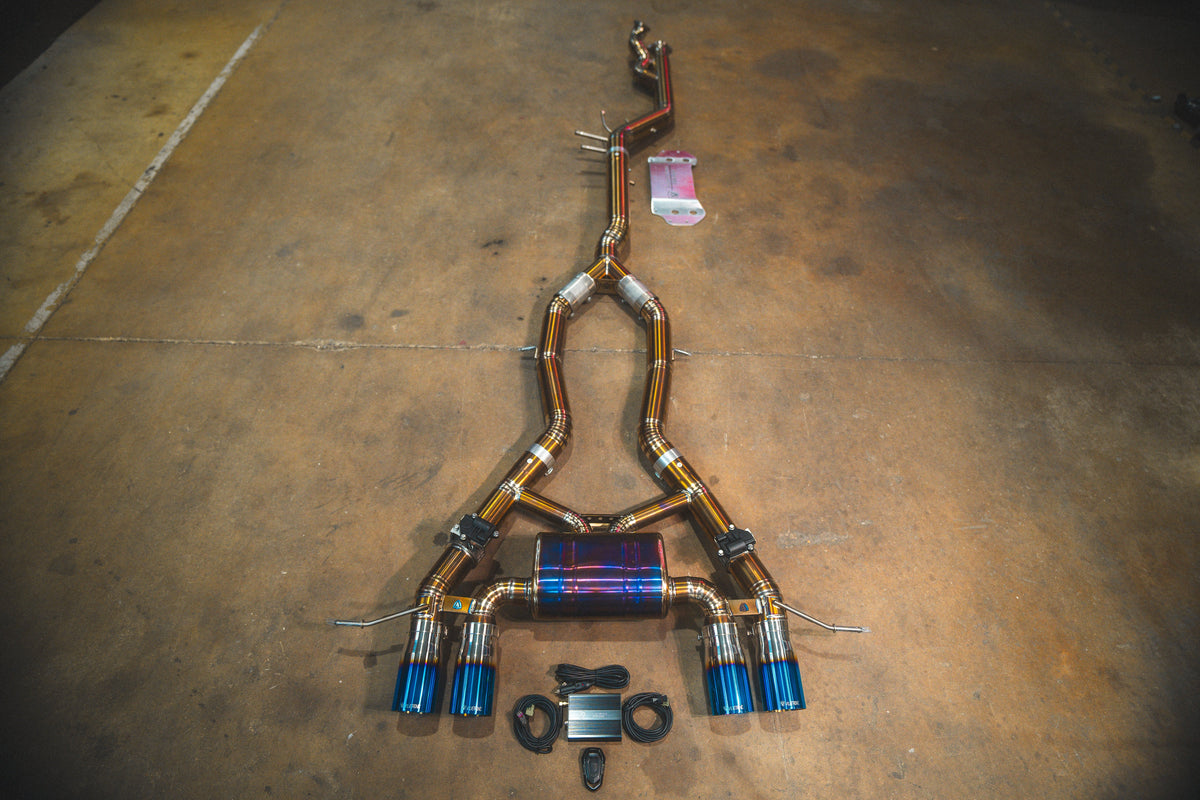 Valvetronic Designs - BMW G80/G82/G83 M3 / - BMW.G8X.M3.VSES.BR.RC, BMW.G8X.M3.VSES.BR.BRSH, BMW.G8X.M3.VSES.BR.BRT, BMW.G8X.M3.VSES.BR.BLK, BMW.G8X.M3.VSES.BR.FC, BMW.G8X.M3.VSES.TI.RC, BMW.G8X.M3.VSES.TI.BRSH, BMW.G8X.M3.VSES.TI.BRT, BMW.G8X.M3.VSES.TI.