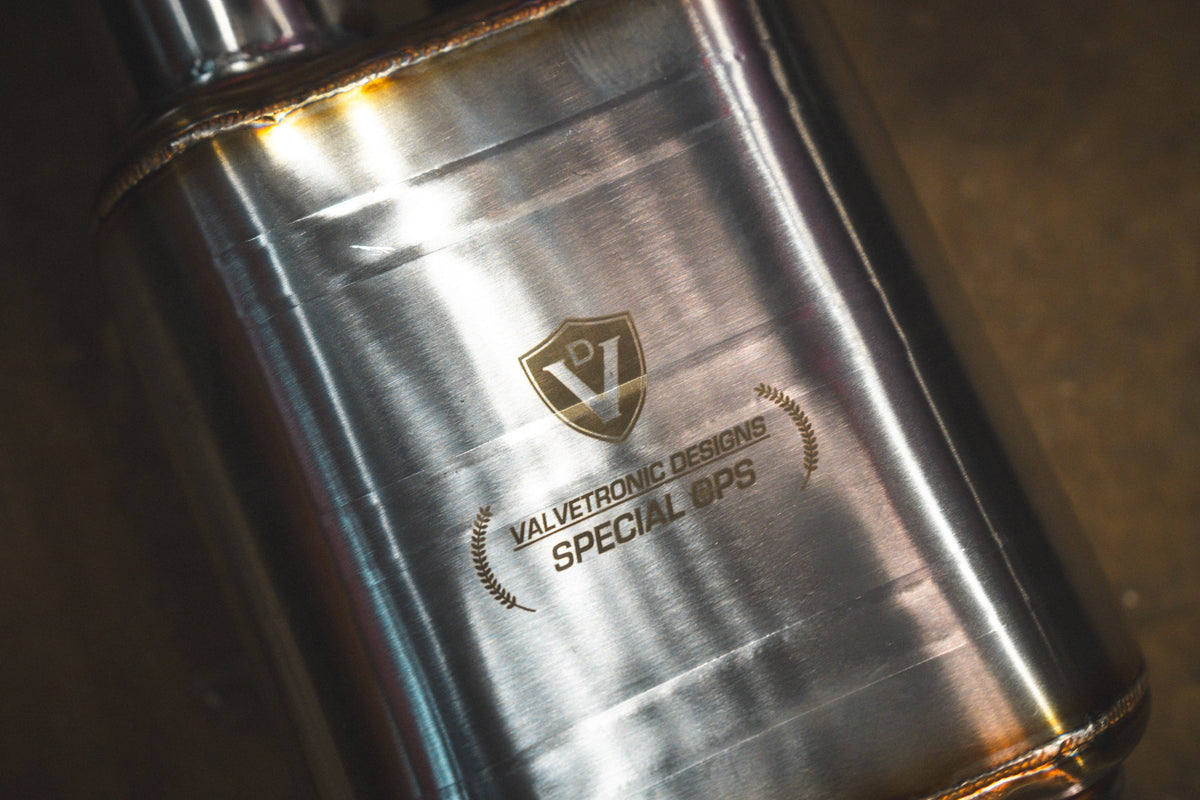 Valvetronic Designs - Ford Mustang GT S650 Valved Sport Exhaust System - FRD.S550.S650.VSES.BR, FRD.S550.S650.VSES.TI