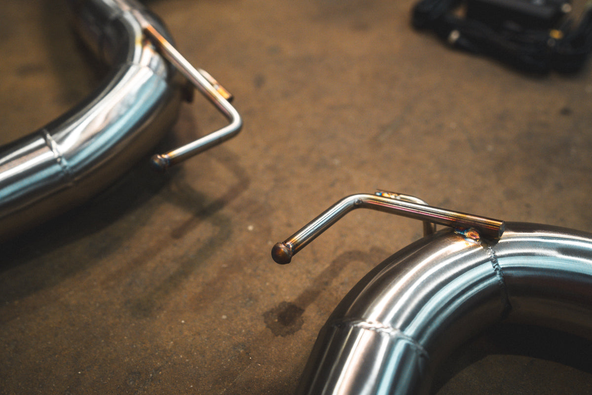 Valvetronic Designs - Ford Mustang GT S550 Valved Sport Exhaust System - FRD.S550.S650.VSES.BR, FRD.S550.S650.VSES.TI