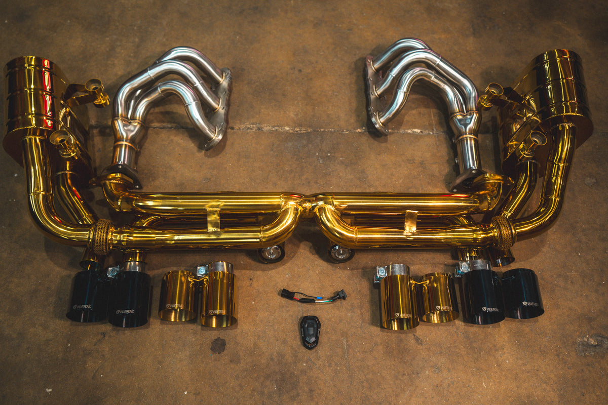Valvetronic Designs - Valvetronic Valved Sport Exhaust System for Porsche 911 Carrera / S / GTS (991.1) - POR.991.1.VSES.AG, POR.991.1.VSES.TI