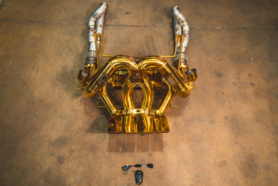 Valvetronic Designs - Lamborghini Aventador LP700 / S / SV Valved Sport Exhaust System - LAM.LP700.VSES.AG, LAM.LP700.VSES.TI, LAM.LP740.VSES.AG