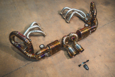Valvetronic Designs - Valvetronic Valved Sport Exhaust System for Porsche GT3/RS 991.1 / 991.2 - POR.991.GT3.VSES.BR, POR.991.GT3.VSES.TI