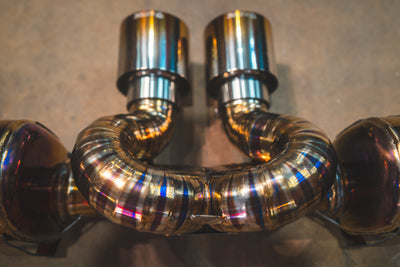 Valvetronic Designs - Valvetronic Valved Sport Exhaust System for Porsche GT3/RS 991.1 / 991.2 - POR.991.GT3.VSES.BR, POR.991.GT3.VSES.TI