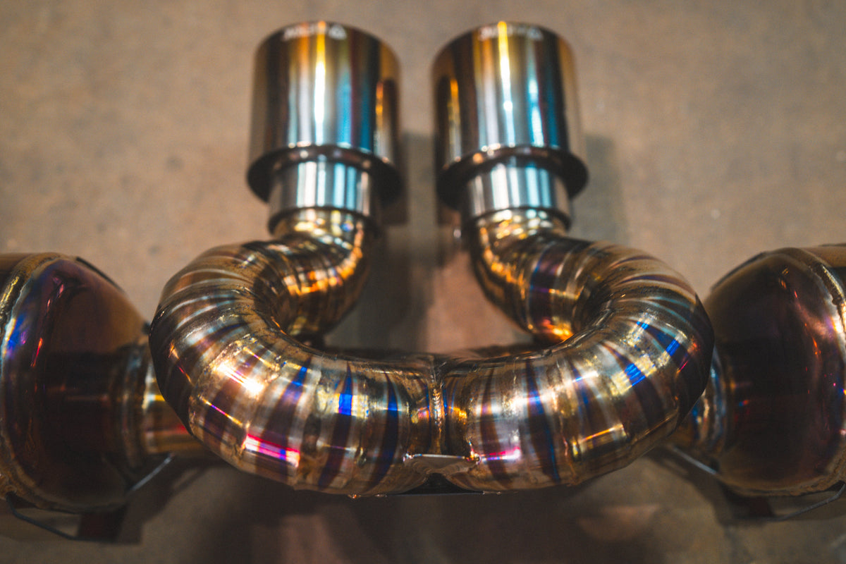 Valvetronic Designs - Valvetronic Valved Sport Exhaust System for Porsche GT3/RS 991.1 / 991.2 - POR.991.GT3.VSES.BR, POR.991.GT3.VSES.TI