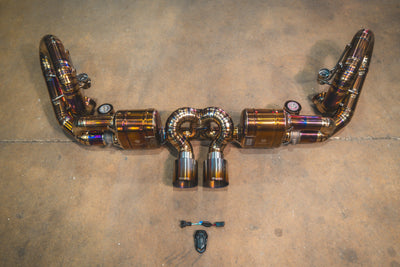 Valvetronic Designs - Valvetronic Valved Sport Exhaust System for Porsche GT3/RS 991.1 / 991.2 - POR.991.GT3.VSES.BR, POR.991.GT3.VSES.TI
