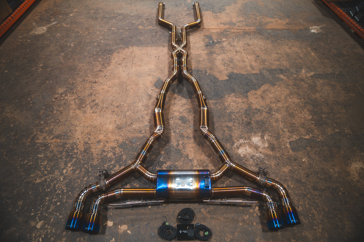 Valvetronic Designs - BMW X5M / X6M F95 / - BMW.F95.X5M.VSES.BR.BRSH, BMW.F95.X5M.VSES.BR.BLK, BMW.F95.X5M.VSES.BR.BRT, BMW.F95.X5M.VSES.BR.FC, BMW.F95.X5M.VSES.BR.RC, BMW.F95.X5M.VSES.TI.BRSH, BMW.F95.X5M.VSES.TI.BLK, BMW.F95.X5M.VSES.TI.BRT, BMW.F95.X5M