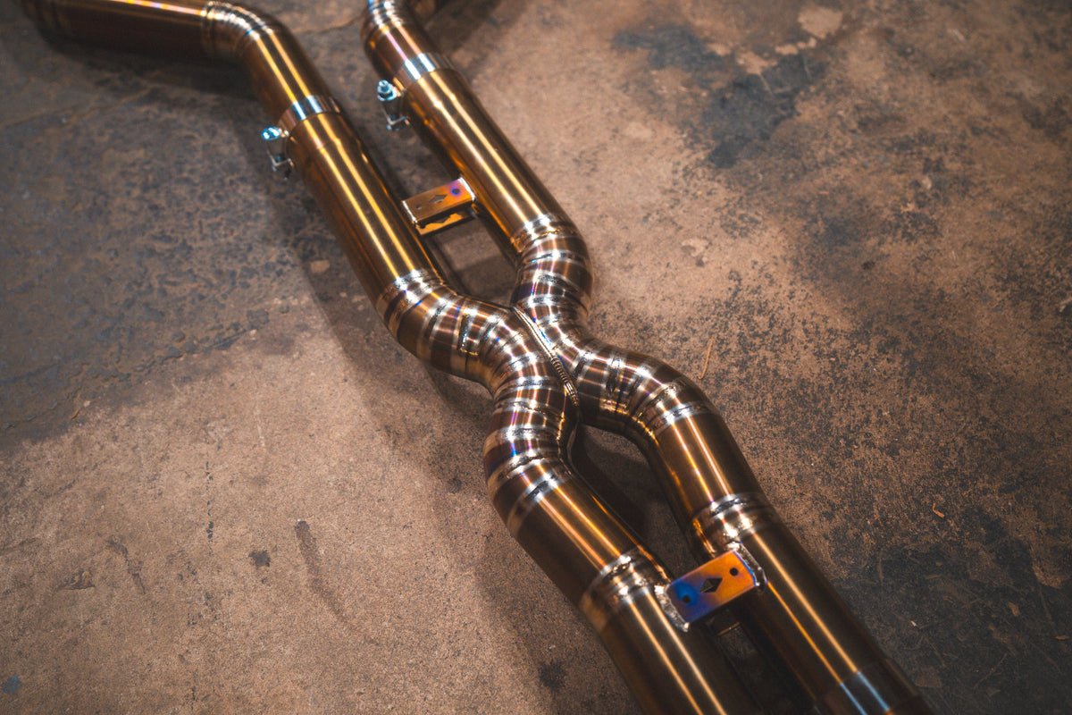 Valvetronic Designs - BMW X5M / X6M F95 / - BMW.F95.X5M.VSES.BR.BRSH, BMW.F95.X5M.VSES.BR.BLK, BMW.F95.X5M.VSES.BR.BRT, BMW.F95.X5M.VSES.BR.FC, BMW.F95.X5M.VSES.BR.RC, BMW.F95.X5M.VSES.TI.BRSH, BMW.F95.X5M.VSES.TI.BLK, BMW.F95.X5M.VSES.TI.BRT, BMW.F95.X5M