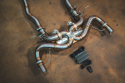 Valvetronic Designs - Aston Martin DBS V12 Valved Sport Exhaust System - AMR.DBS.V12.VSES.BR
