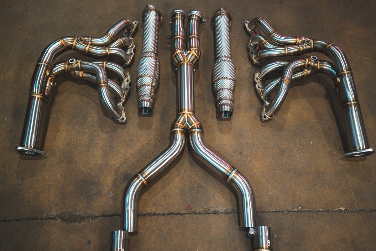 Valvetronic Designs - Aston Martin DBS V12 Valved Sport Exhaust System - AMR.DBS.V12.VSES.BR