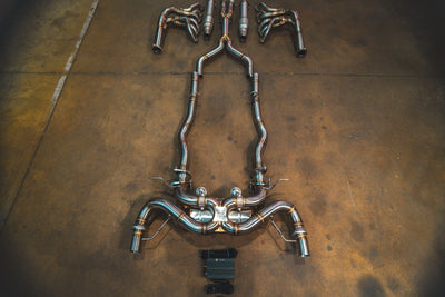 Valvetronic Designs - Aston Martin DBS V12 Valved Sport Exhaust System - AMR.DBS.V12.VSES.BR
