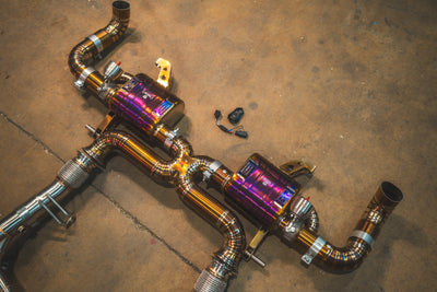 Valvetronic Designs - Audi R8 Valved Exhaust System - AUD.R8.V10.GEN2.VSES.TI, AUD.R8.V10.GEN1.VSES.TI, AUD.R8.V8.GEN1.VSES.TI