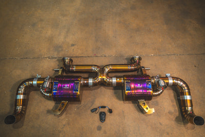 Valvetronic Designs - Audi R8 Valved Exhaust System - AUD.R8.V10.GEN2.VSES.TI, AUD.R8.V10.GEN1.VSES.TI, AUD.R8.V8.GEN1.VSES.TI