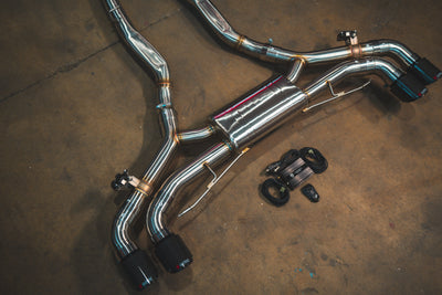 Valvetronic Designs - BMW X5M / X6M F95 / - BMW.F95.X5M.VSES.BR.BRSH, BMW.F95.X5M.VSES.BR.BLK, BMW.F95.X5M.VSES.BR.BRT, BMW.F95.X5M.VSES.BR.FC, BMW.F95.X5M.VSES.BR.RC, BMW.F95.X5M.VSES.TI.BRSH, BMW.F95.X5M.VSES.TI.BLK, BMW.F95.X5M.VSES.TI.BRT, BMW.F95.X5M