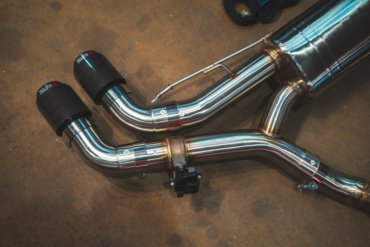 Valvetronic Designs - BMW X5M / X6M F95 / - BMW.F95.X5M.VSES.BR.BRSH, BMW.F95.X5M.VSES.BR.BLK, BMW.F95.X5M.VSES.BR.BRT, BMW.F95.X5M.VSES.BR.FC, BMW.F95.X5M.VSES.BR.RC, BMW.F95.X5M.VSES.TI.BRSH, BMW.F95.X5M.VSES.TI.BLK, BMW.F95.X5M.VSES.TI.BRT, BMW.F95.X5M