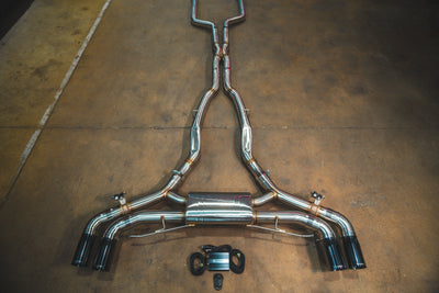 Valvetronic Designs - BMW X5M / X6M F95 / - BMW.F95.X5M.VSES.BR.BRSH, BMW.F95.X5M.VSES.BR.BLK, BMW.F95.X5M.VSES.BR.BRT, BMW.F95.X5M.VSES.BR.FC, BMW.F95.X5M.VSES.BR.RC, BMW.F95.X5M.VSES.TI.BRSH, BMW.F95.X5M.VSES.TI.BLK, BMW.F95.X5M.VSES.TI.BRT, BMW.F95.X5M