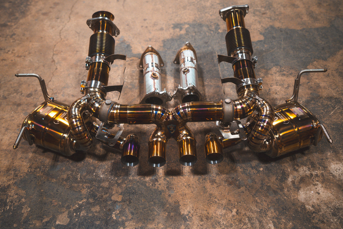 Valvetronic Designs - Chevrolet Corvette C8 Z06 Valved Sport Exhaust System - CHEV.C8Z.VSES.TI
