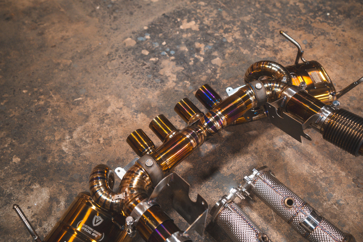Valvetronic Designs - Chevrolet Corvette C8 Z06 Valved Sport Exhaust System - CHEV.C8Z.VSES.TI