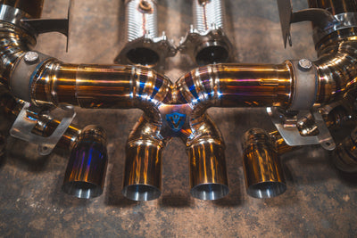 Valvetronic Designs - Chevrolet Corvette C8 Z06 Valved Sport Exhaust System - CHEV.C8Z.VSES.TI